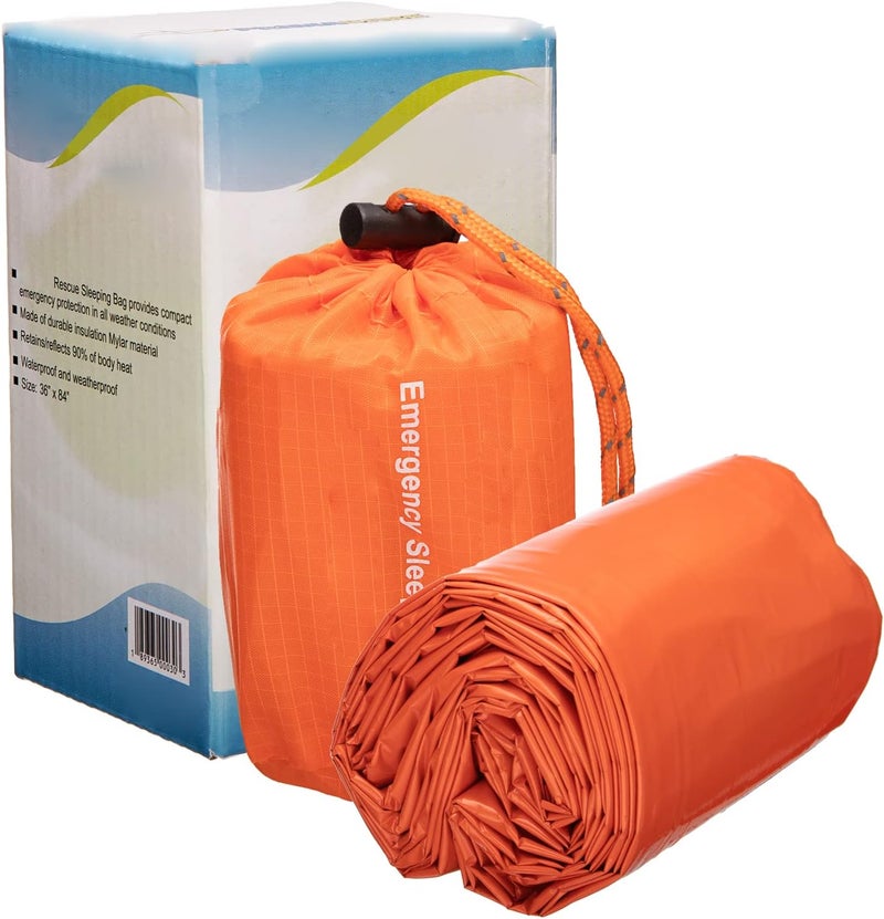 NOVAMEDIC Emergency Sleeping Bag 5 Pack – 84"x36" Thermal Mylar Survival Bivy Sack – Waterproof, Lightweight & Compact Emergency Blanket for Camping, Hiking, Outdoor Survival & Travel - Image 5